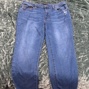 Stylish Blue Women's Straight Leg Jeans